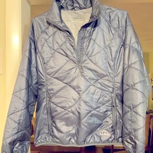 LL BEAN PRIMALOFT pullover jacket